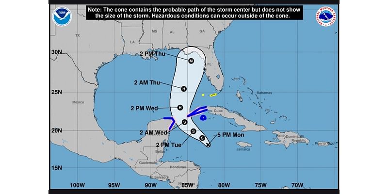 Potential Tropical Cyclone 9 to turn into tropical storm Monday night