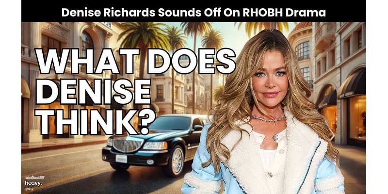 Denise Richards Sounds Off On RHOBH Drama in Surprise WWHL Appearance