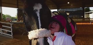 North Texan with down syndrome finds therapy in being an equestrian