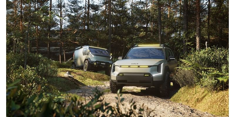 Kia shows off new off-road EV concepts and they look like the perfect apocalypse escape rides