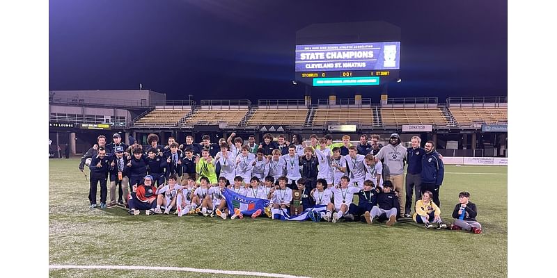 St. Ignatius survives double overtime to win sixth consecutive Division I boys state soccer title