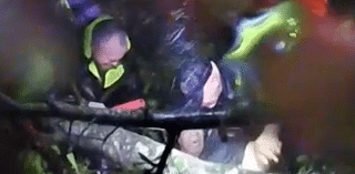 'I need my God': Video shows dramatic rescue of woman trapped under tree during Francine