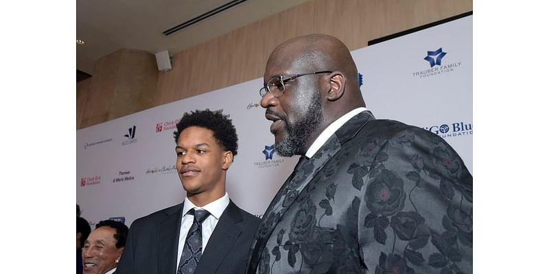 Shaquille O'Neal and Saweetie Seemingly Move Past Son Shareef's 1YO Incident as They Pose for a Photo