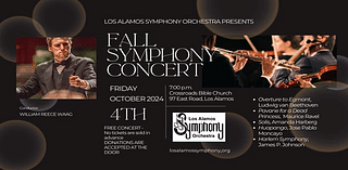 Los Alamos Symphony Orchestra Presents Its Fall Symphony Concert Oct. 4 At Crossroads Bible Church