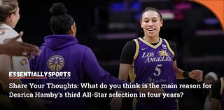 “I’m Still Grateful”: Dearica Hamby Reflects Her Take on Her 3rd All-Star Selection in 4 Years