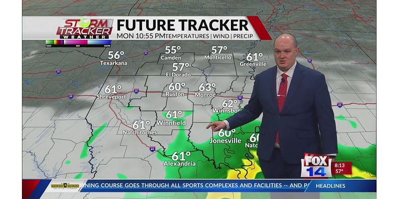 Morning Forecast – Monday, Nov. 13th