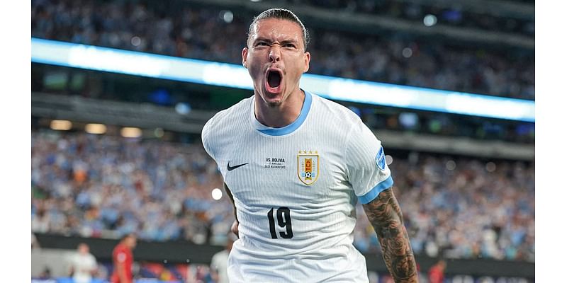 Darwin Nunez is cleared to return for Uruguay this month after Liverpool striker was handed a five-match international ban for brawling with fans at the Copa America