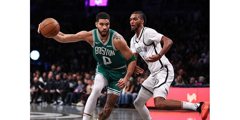 Jayson Tatum overpowers Nets as Celtics win big