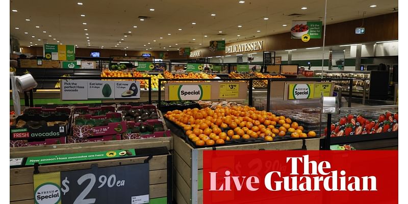 Australia news live: supermarket suppliers to raise grievances at competition watchdog hearing