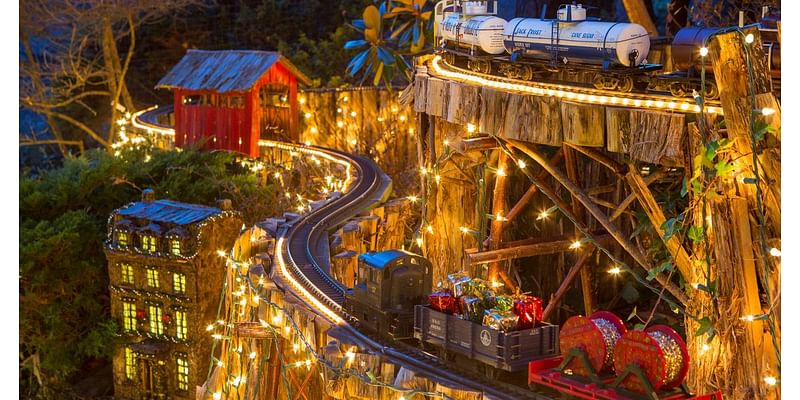 Chestnut Hill's winter festivities include an early return of the Holiday Garden Railway