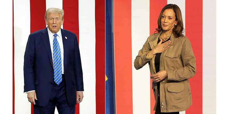 Where Trump and Harris stand with just ONE month to go in the seven battleground states that will decide the next president