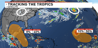 2 active tropical systems with 2 more likely to develop