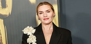 Kate Winslet is the epitome of chic in a black suit as she attends the 15th annual Governors Ball in LA