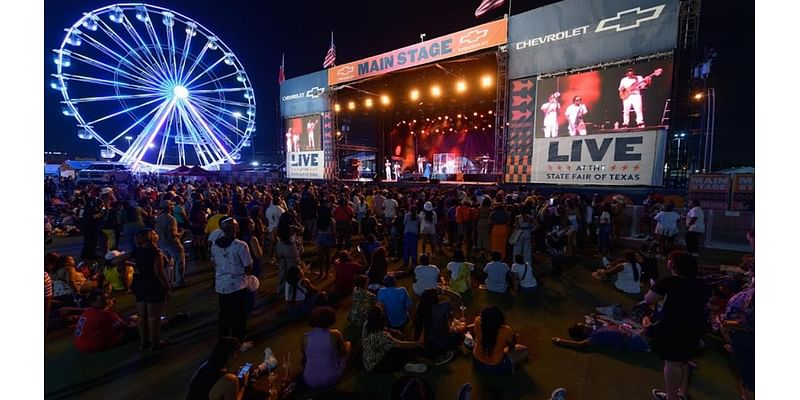 State Fair of Texas announces live music lineup