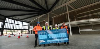 Railway station's new concourse complete