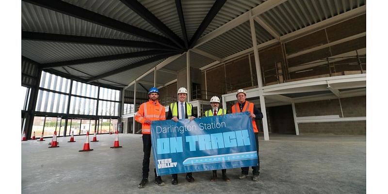 Railway station's new concourse complete