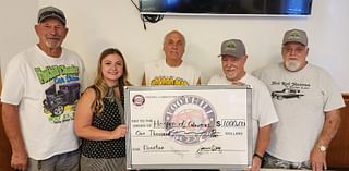 Foothill Classics Car Club Donates $1,000 To Hospice