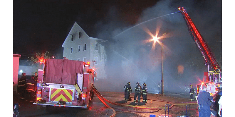 Dozens of people displaced after Peabody apartment building fire