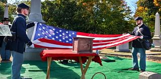 Remains of nearly 30 Civil War veterans found in a funeral home’s storage are laid to rest