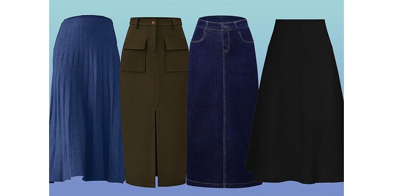 I'm Shopping These 10 Luxe Amazon Midi Skirts That Look Designer for Fall — Prices Start at $13