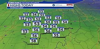 Crisp fall weekend, sunny and mild week ahead