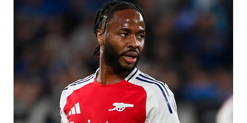 Raheem Sterling breaks incredible Champions League record after making substitute appearance during Arsenal's stalemate with Atalanta