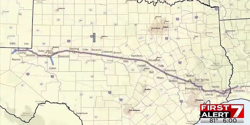 DeLa Express Pipeline to become longest in Texas, raising eminent domain concerns