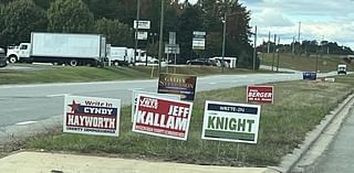 Several cases of political sign thefts reported in Rockingham County