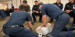 Valley first responders gather for CPR training at Fresno State