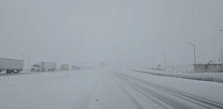 Winter storm slams Denver area, shuts down part of Interstate 70