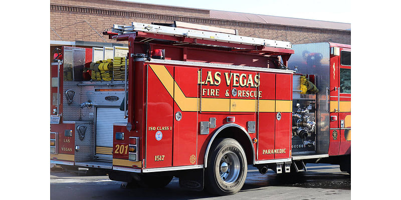 1 dead, 1 injured after house fire in central Las Vegas