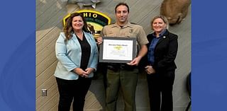 Local wildlife officer awarded for life-saving actions