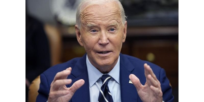 Joe Biden Almost Takes a Tumble Walking on the Beach