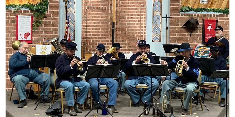 33rd Illinois Volunteer Regiment Band living history in Civil War era music performances