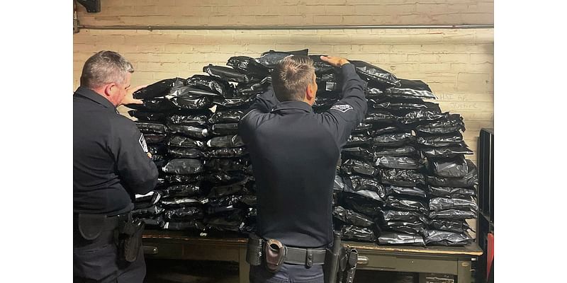 Federal officials seize 170 pounds of London-bound marijuana in Delaware County