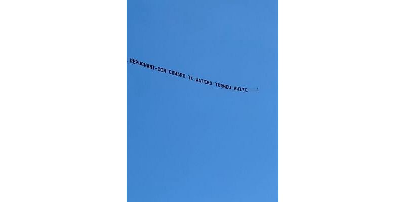 ‘Coward:’ Plane flying banner with critical message about Jacksonville sheriff spotted over downtown