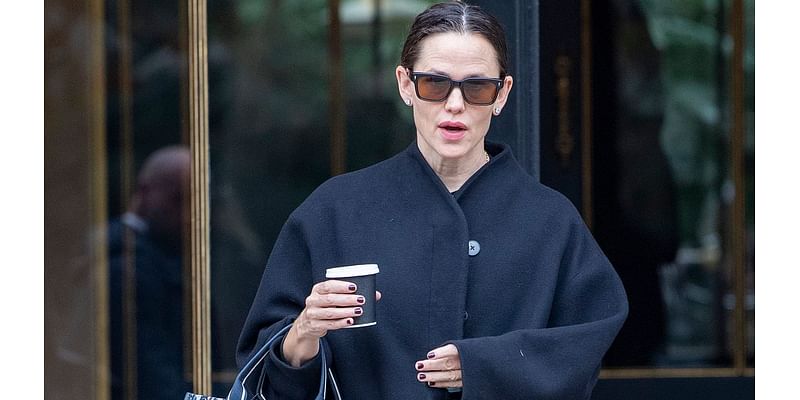 Jennifer Garner oozes Parisian chic in an elegant navy ensemble and £3K Dior tote bag as she steps out in the French capital amid fashion week