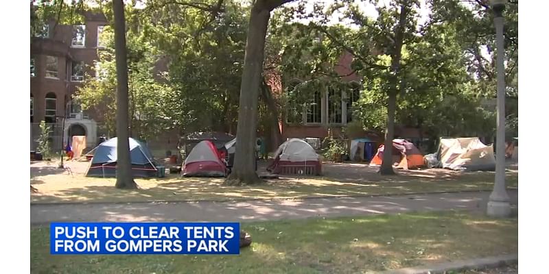 Residents around Gompers Park demand city get unhoused encampment out