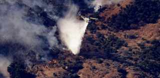 Frenchman Fire burns 75 acres in Angeles National Forest, authorities say