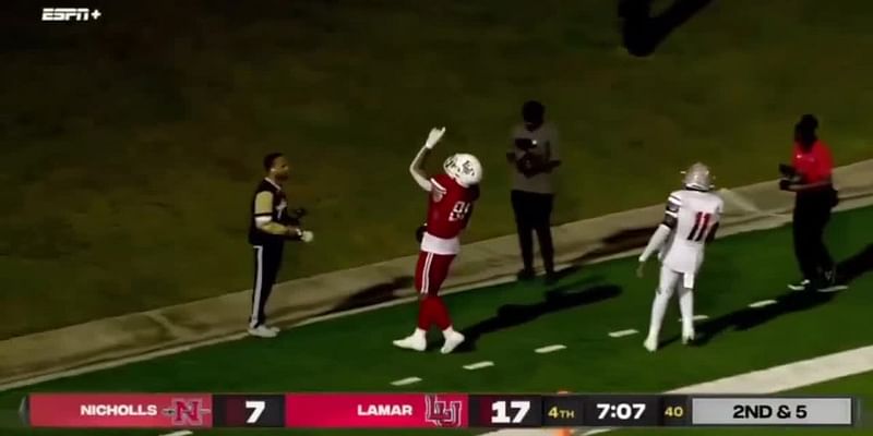 Mabank’s Gibbs catches touchdown in Lamar win over Nicholls