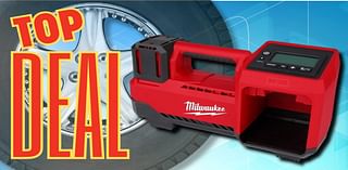 Amazon has the always sold-out Milwaukee M18 tire inflator in stock and on sale for a whopping 55% off