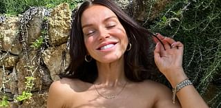 13881699 Vicky Pattison looks incredible in a white strapless bikini as she 'chills out' ahead of her second wedding to husband Ercan Ramadan in Italy