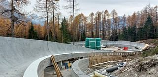 Controversial Cortina sliding track for 2026 Olympics taking shape as deadline approaches