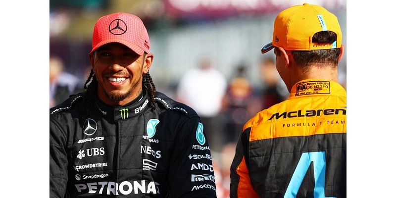 Martin Brundle dismisses ‘potshot’ claim over Lewis Hamilton and Lando Norris