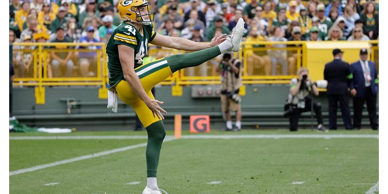 How Packers punter Daniel Whelan’s big leg is tied to an adjustment in his mentality