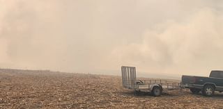 Wildfires burning in central Nebraska