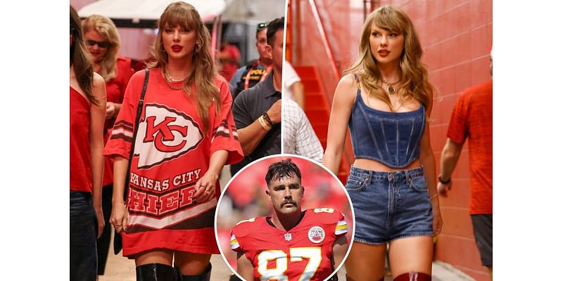 Taylor Swift skips Travis Kelce’s second straight Chiefs game amid criticism over tight end’s performance