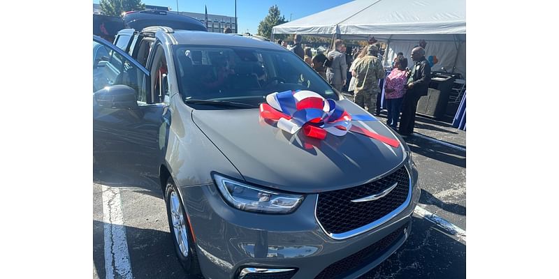 Oklahoma City veteran surprised with new car