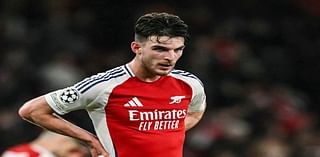 Arsenal’s Declan Rice expected to play against Chelsea despite toe injury