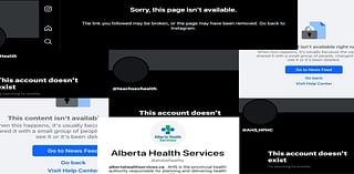 Sexual health content missing after AHS social media restructuring